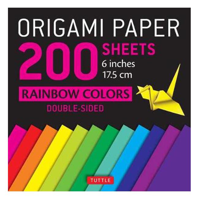 Origami Paper 200 Sheets: Rainbow Colors-Marston Moor