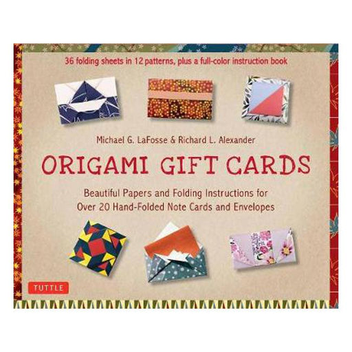 Origami Gift Cards Kit: Beautiful Papers and Folding Instructions for Over 20 Hand-folded Note Cards and Envelopes-Marston Moor