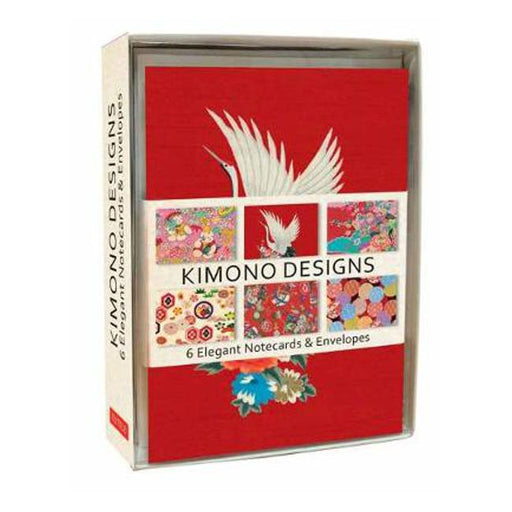 Kimono Note Cards: 6 Blank Note Cards and Envelopes-Marston Moor