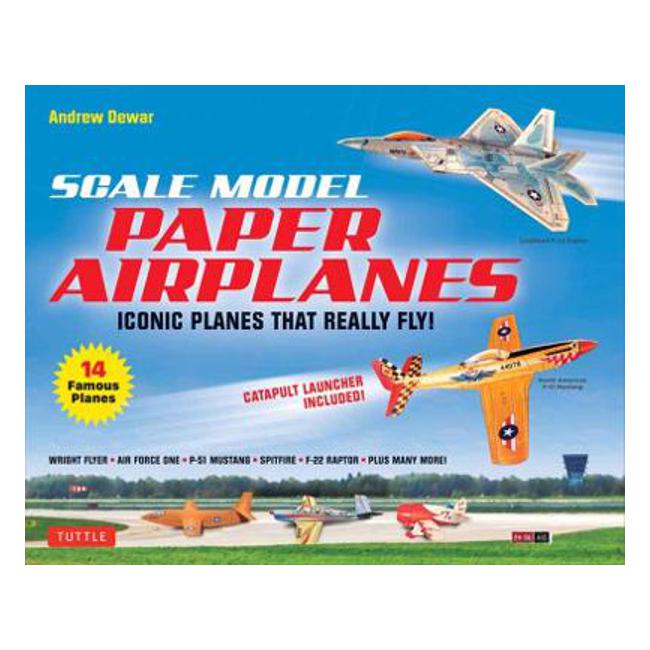 Scale Model Paper Airplanes Kit - Andrew Dewar