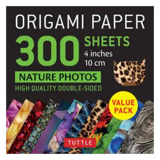 Origami Paper 300 sheets Nature Photo Patterns 4 inch (10 cm)-Marston Moor