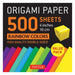 Origami Paper 500 sheets Rainbow Colors 4" (10 cm): Tuttle Origami Paper: High-Quality Double-Sided Origami Sheets Printed with 12 Different Color Combinations-Marston Moor