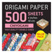 Origami Paper 500 sheets Chiyogami Patterns 4" (10 cm): Tuttle Origami Paper: High-Quality Double-Sided Origami Sheets Printed with 12 Different Designs-Marston Moor