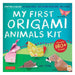 My First Origami Animals Kit: Everything is Included: 60 Folding Sheets, Easy-to-read Instructions, 180+ Stickers (Origami Kit with Book, 60 Papers, 17 Projects and 180+ Stickers]-Marston Moor