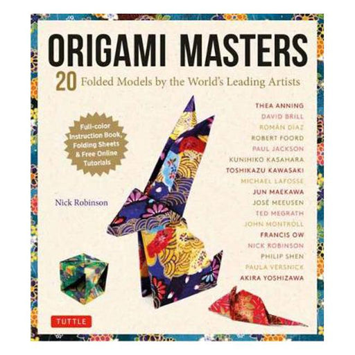 Origami Masters Kit: 20 Folded Models by the World's Leading Artists (step-by-step Online Tutorials)-Marston Moor