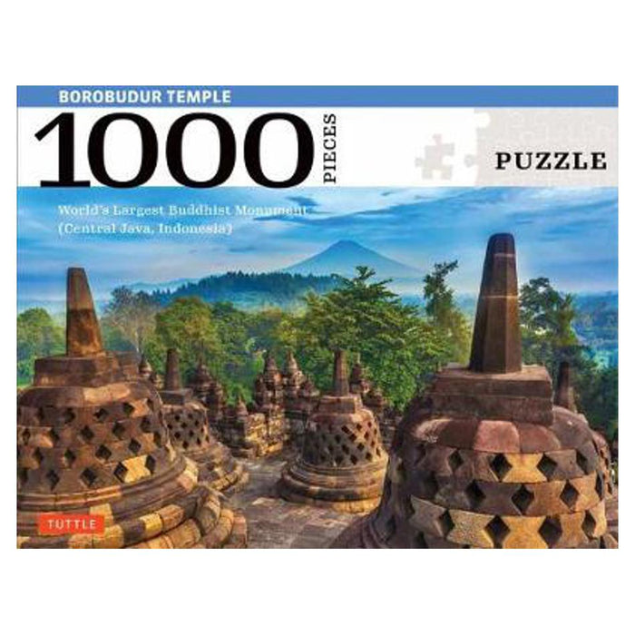 Borobudur Temple, Indonesia - 1000 Piece Jigsaw Puzzle