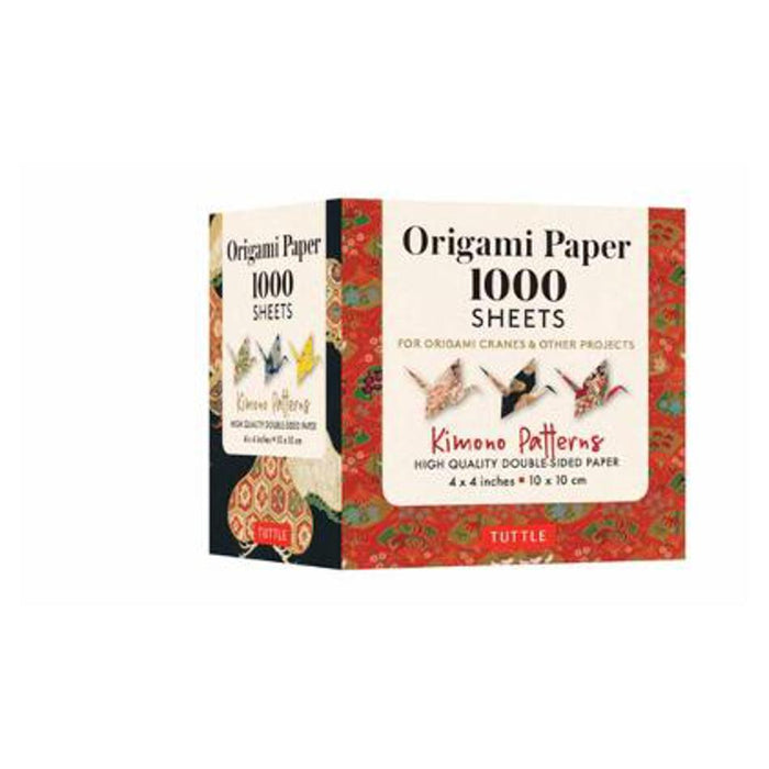 Origami Paper 1,000 sheets Kimono Patterns 4" (10 cm)