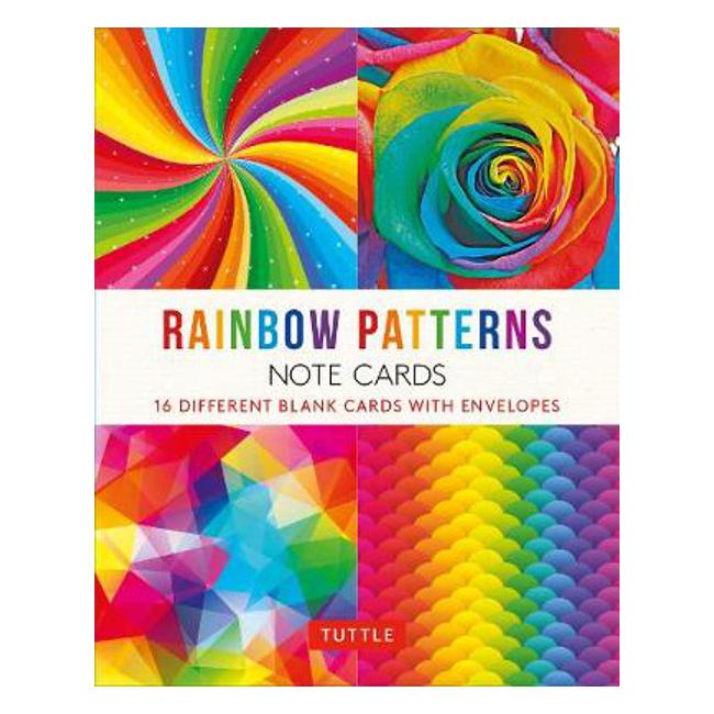 Rainbow Patterns Note Cards-Marston Moor