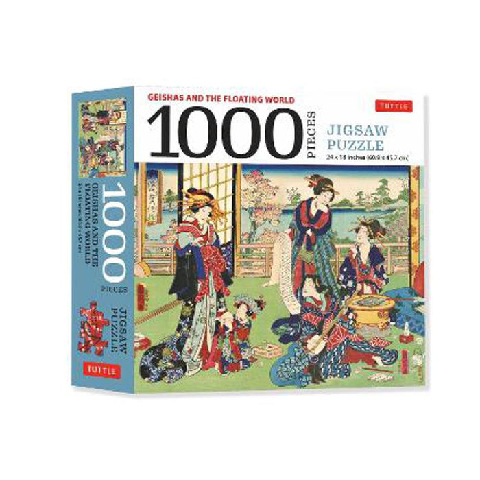 Geishas and the Floating World - 1000 Piece Jigsaw Puzzle