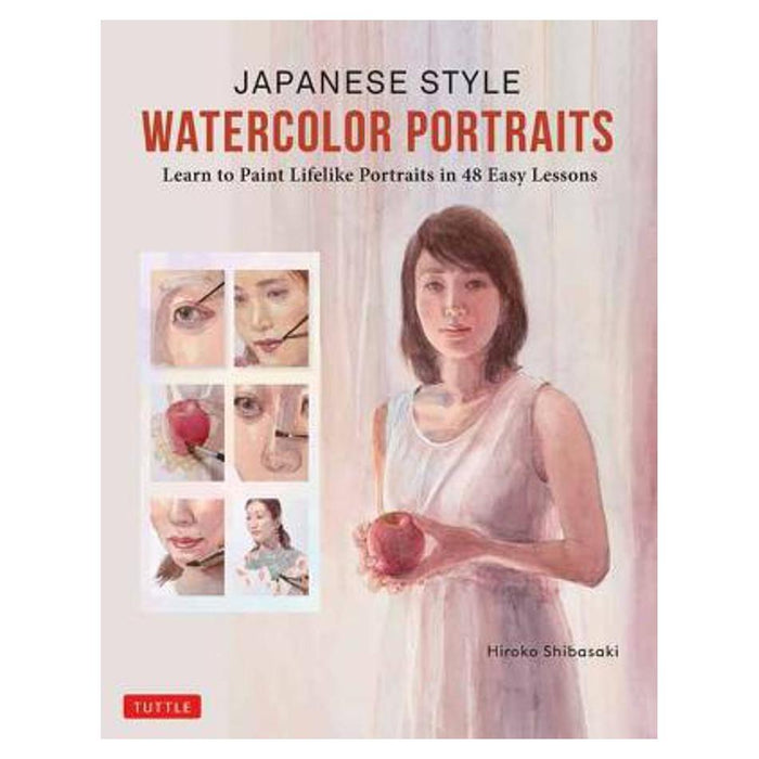 Japanese Style Watercolor Portraits