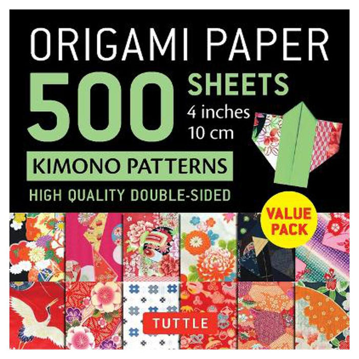 Origami Paper 500 Sheets Kimono Patterns 4 (10 CM)
