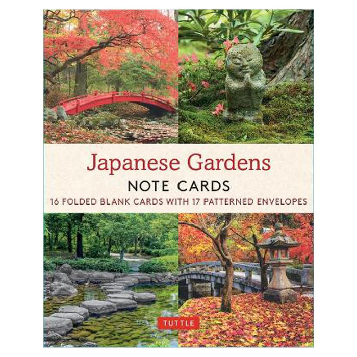 Japanese Gardens, 16 Note Cards
