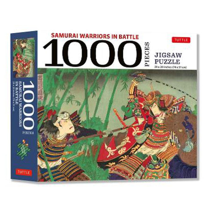 Samurai Warriors In Battle 1000 Jigsaw