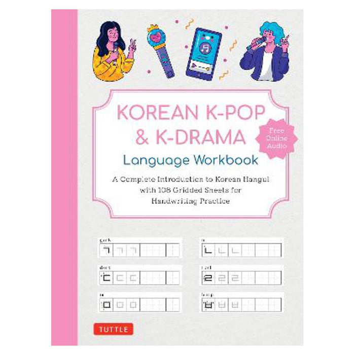 Korean K-Pop and K-Drama Language Workbook