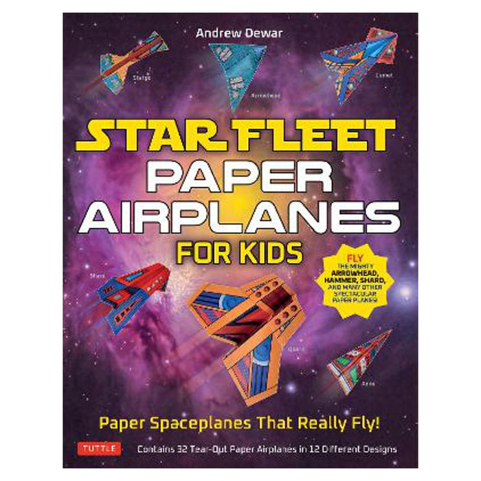 Star Fleet Paper Airplanes for Kids