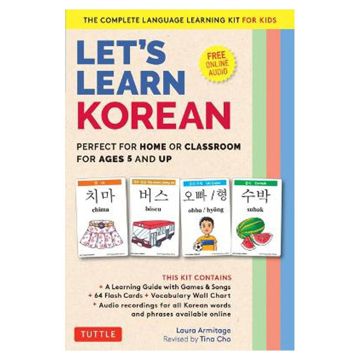 Let's Learn Korean Flash Card Kit