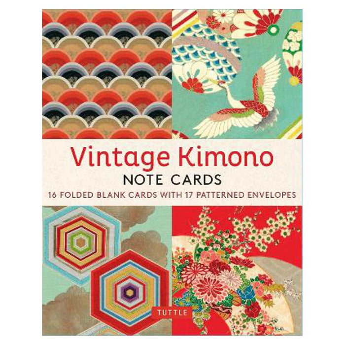 Vintage Kimono, 16 Note Cards | Tuttle Studio