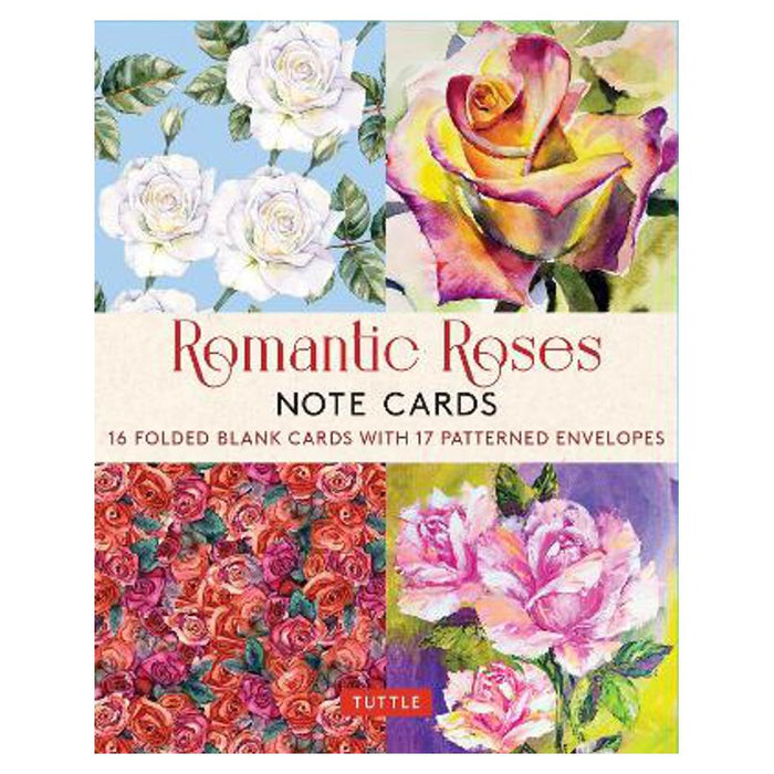 Romantic Roses, 16 Note Cards | Tuttle Studio