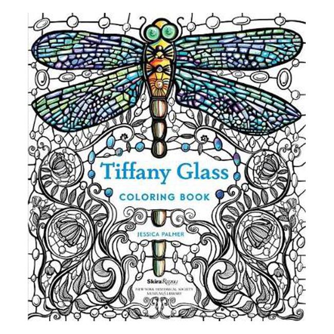 Tiffany Glass Coloring Book-Marston Moor