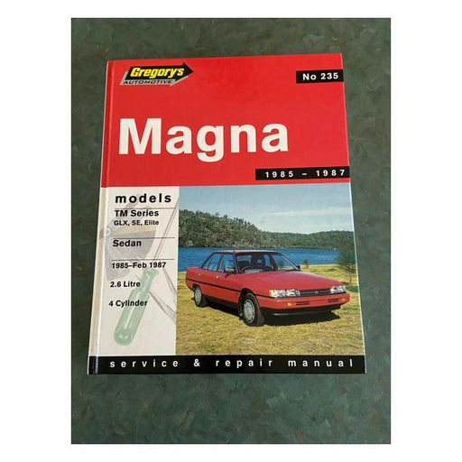 Mitsubishi Magna Tm Series, 1985-1986: Sedan 2.6 Litre 4cyl Glz SE Elite-Marston Moor