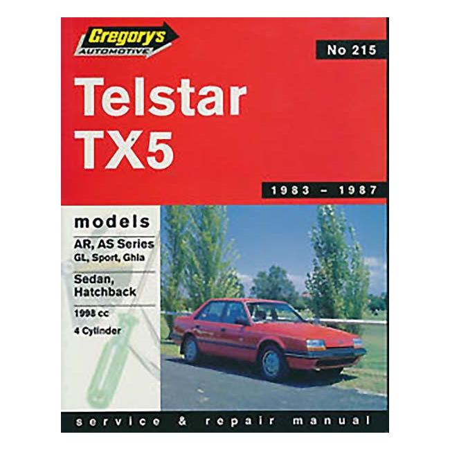Ford Telstar Tx5 (1983-7) Repair Manual - Haynes