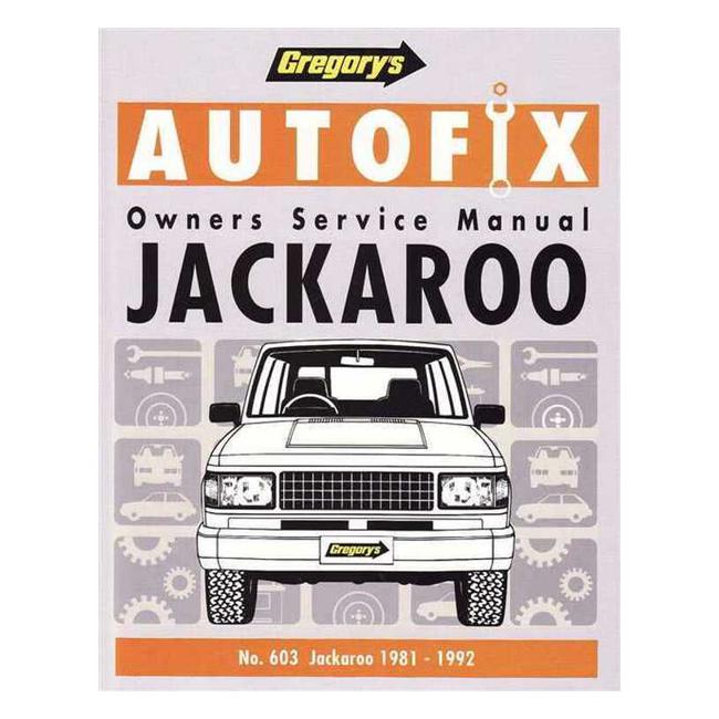 Jackaroo Petrol Swb, Lwb (1981-2) - Haynes