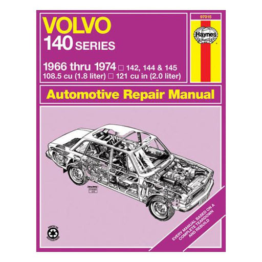 Volvo 142, 144, 145 Owner's Workshop Manual-Marston Moor