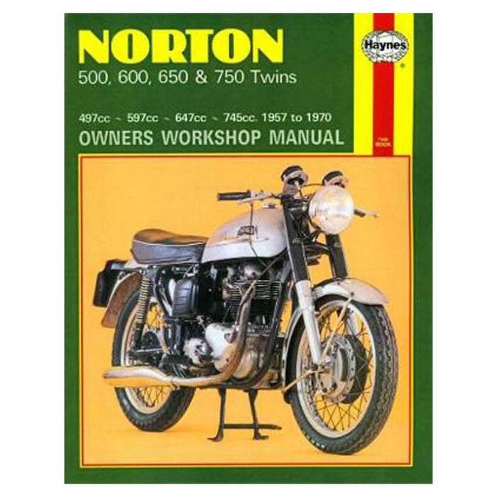 Norton 500, 600, 650 & 750 Twins 1957-1970 Repair Manual