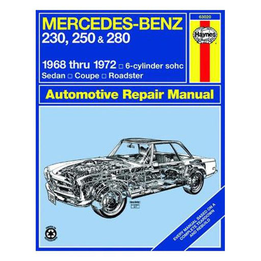 Mercedes-Benz 230, 250, 280 W108, W111, W113, W114 1968-1972-Marston Moor