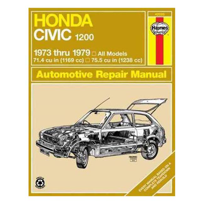Honda Civic 1200 (73 - 79) - J. H. Haynes