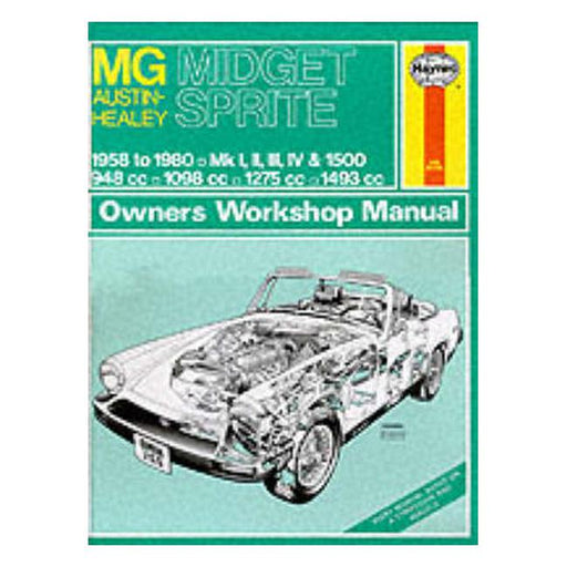 MG Midget & Austin-Healy Sprite 1958-1980 Repair Manual-Marston Moor