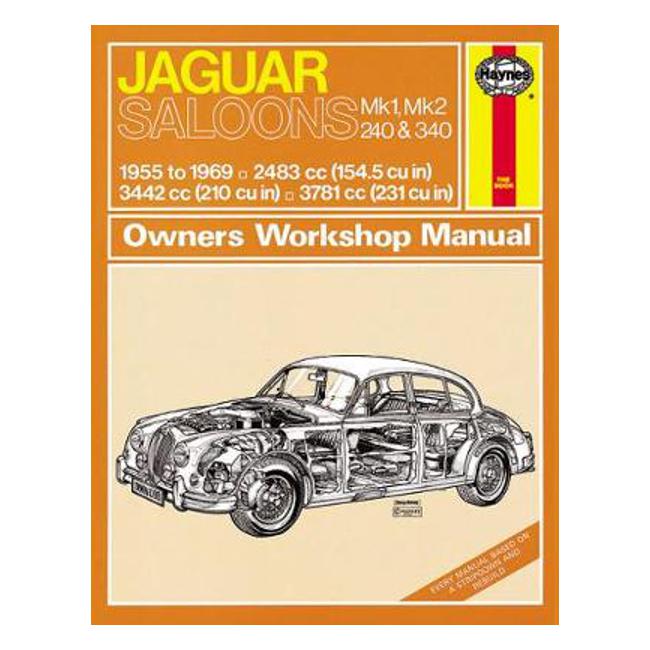Jaguar MKI & MKII 1955-1969 Repair Manual - Haynes Publishing