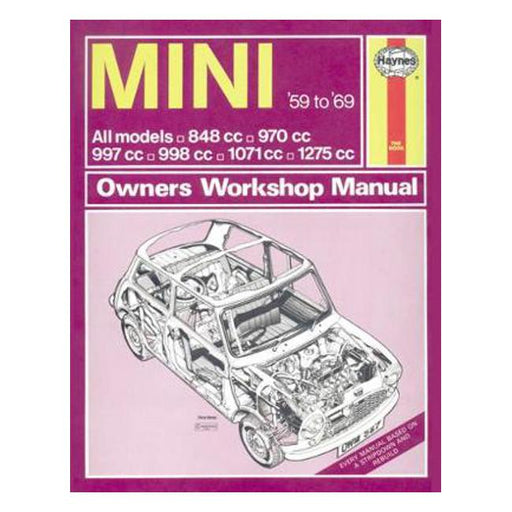 Mini 1959-1969 Repair Manual-Marston Moor