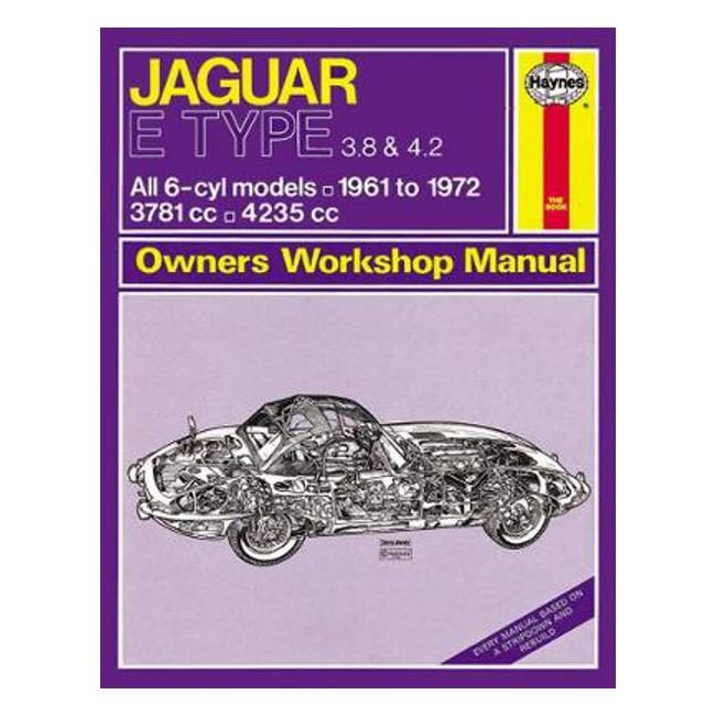 Jaguar E Type 1961-1972 Repair Manual - Haynes Publishing
