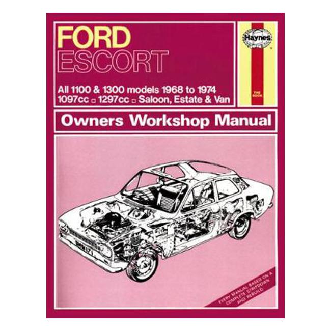 Ford Escort Mk I 1100 & 1300 1968-1974 Repair Manual - Haynes Publishing