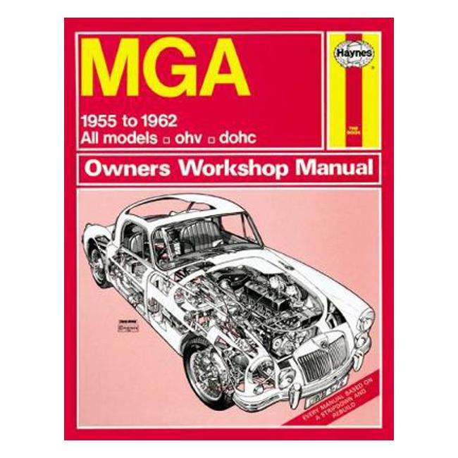 MGA 1955-1962 Repair Manual-Marston Moor