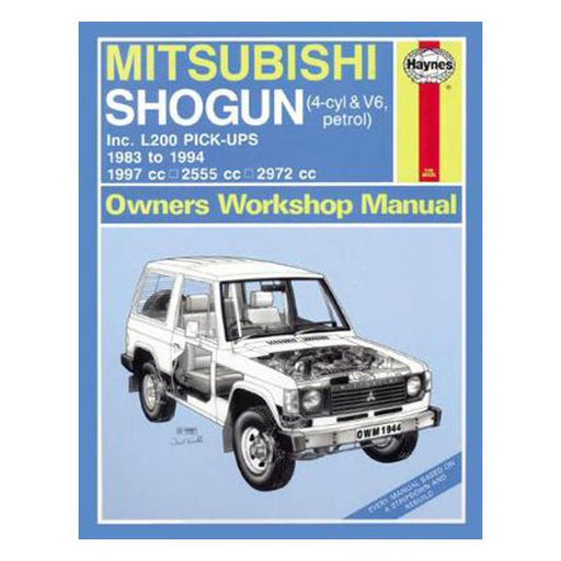 Mitsubishi Triton & L200 Pick-Ups Petrol 1983-1994 Repair Manual-Marston Moor