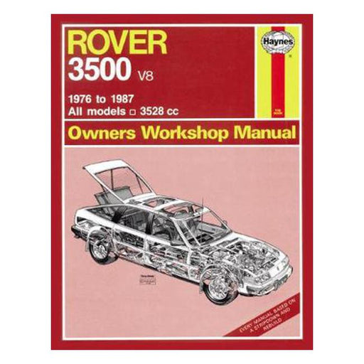 Rover 3500 V8 1976-1987 Repair Manual-Marston Moor