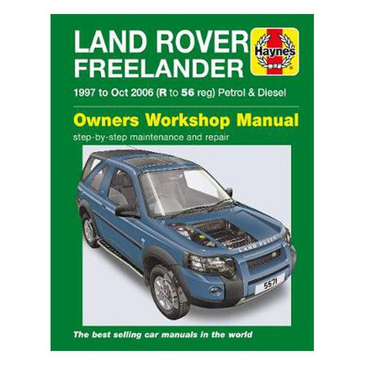 Land Rover Freelander 1997-2006 Repair Manual-Marston Moor