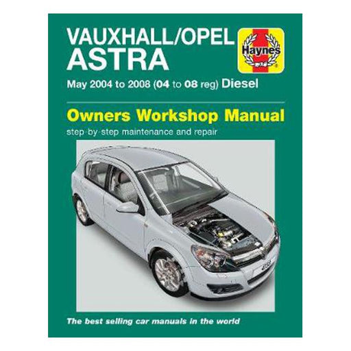 Vauxhall/Opel Astra Diesel 2004-2008 Repair Manual-Marston Moor