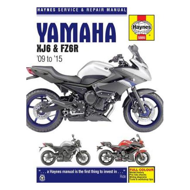 Yamaha FZ6R 2009-2015 Repair Manual-Marston Moor