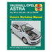 Vauxhall/Opel Astra Petrol 2004-2008 Repair Manual-Marston Moor