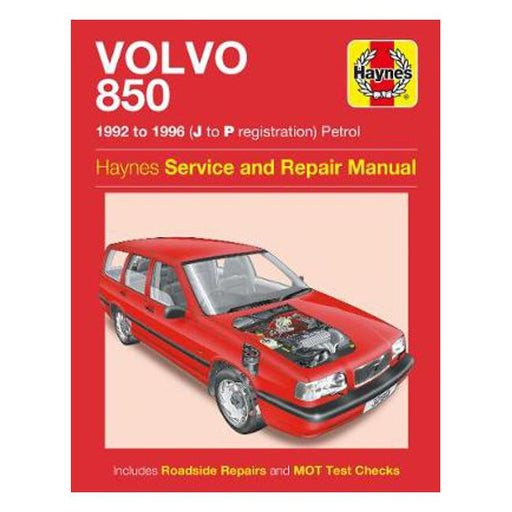 Volvo 850 Petrol 1992-1996 Repair Manual-Marston Moor