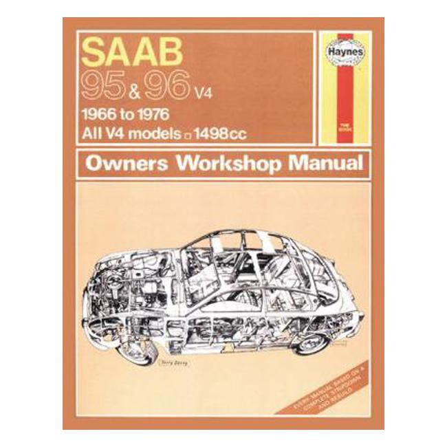 Saab 95 & 96 V4 1966-1976 Repair Manual-Marston Moor