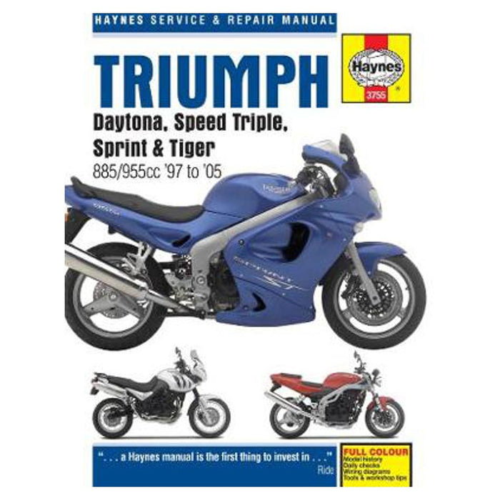 Triumph Daytona/Speed Triple/Sprint/Tiger 885/955 1997-2005 Repair Manual