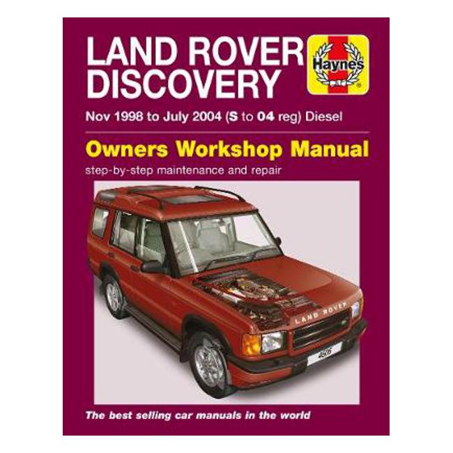 Land Rover Discovery Diesel 1998-2004 Repair Manual-Marston Moor