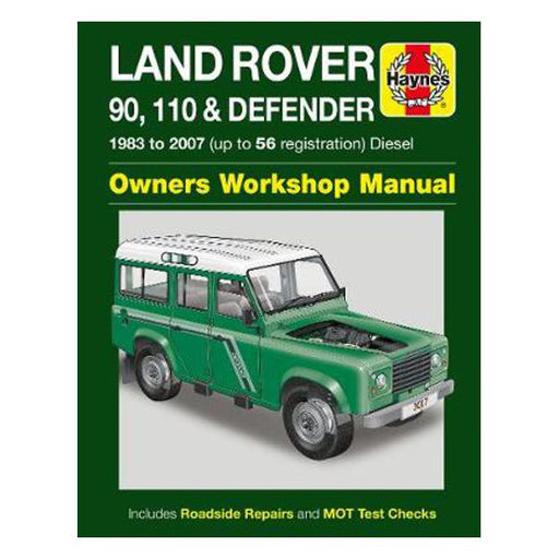 Land Rover 90, 110 & Defender Diesel 1983-2007 Repair Manual-Marston Moor