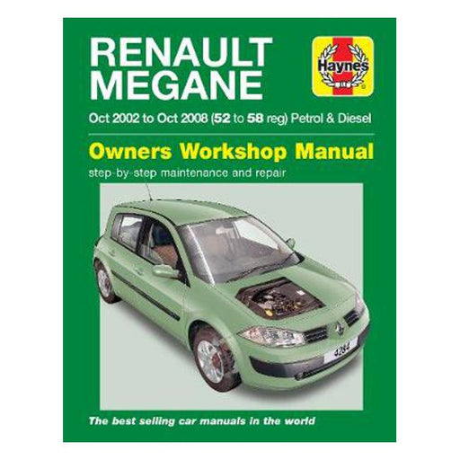 Renault Megane 2002-2008 Repair Manual-Marston Moor