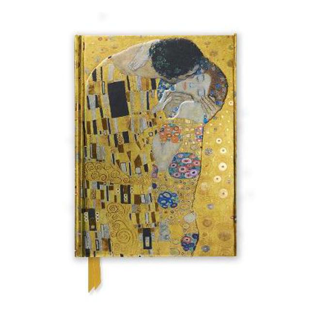 Gustav Klimt: The Kiss (Foiled Journal) - Flame Tree Studio