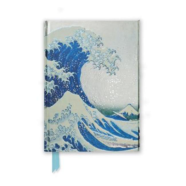 Hokusai: The Great Wave (Foiled Journal) - Flame Tree Studio